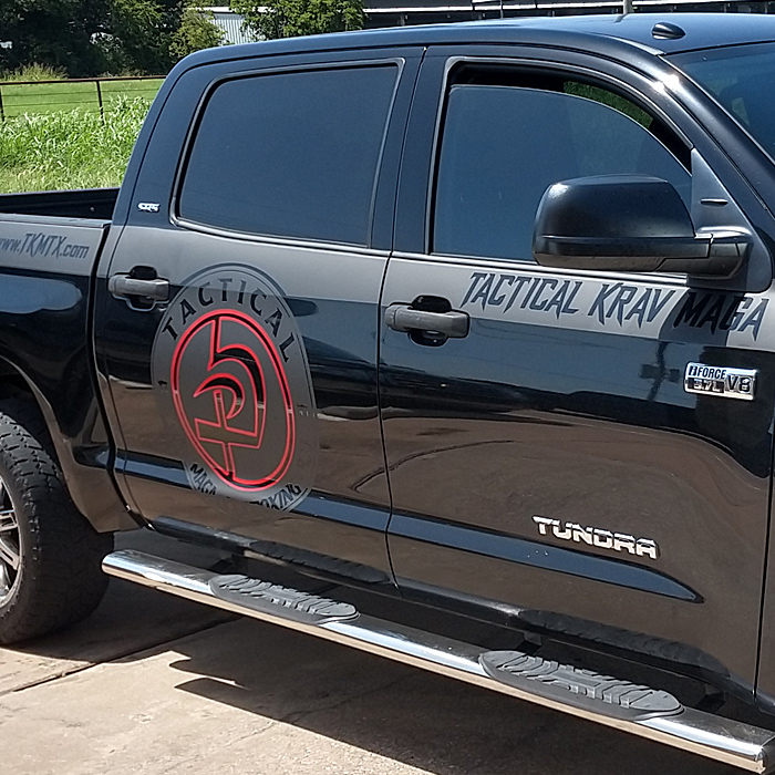 Sgt Vinyl Client Work - Tactical Krav Maga