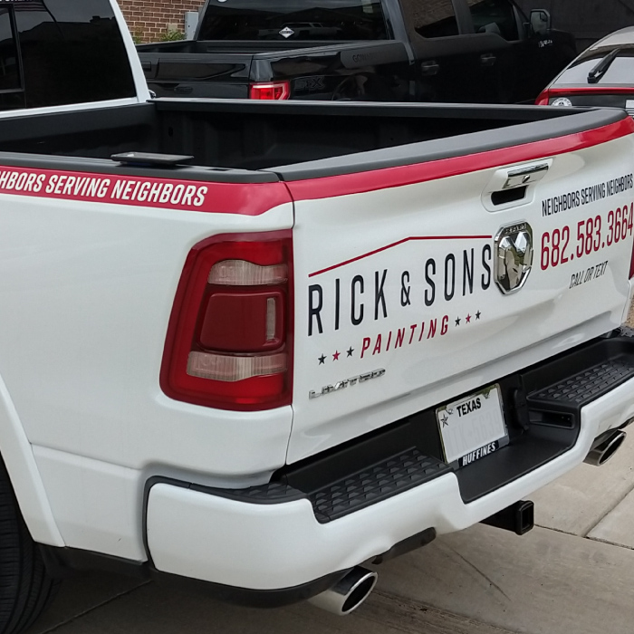 Sgt Vinyl Client Work - Rick & Sons 