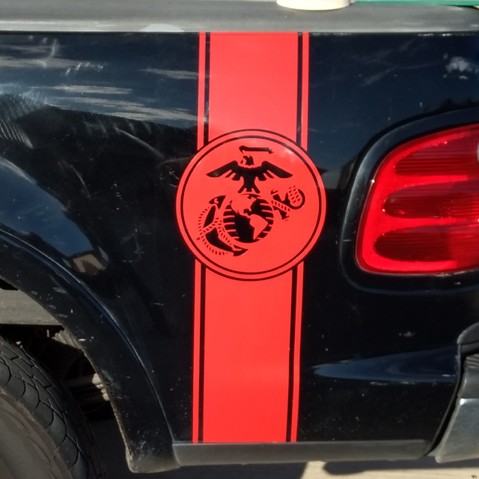 Sgt Vinyl Client Work - Us Marines